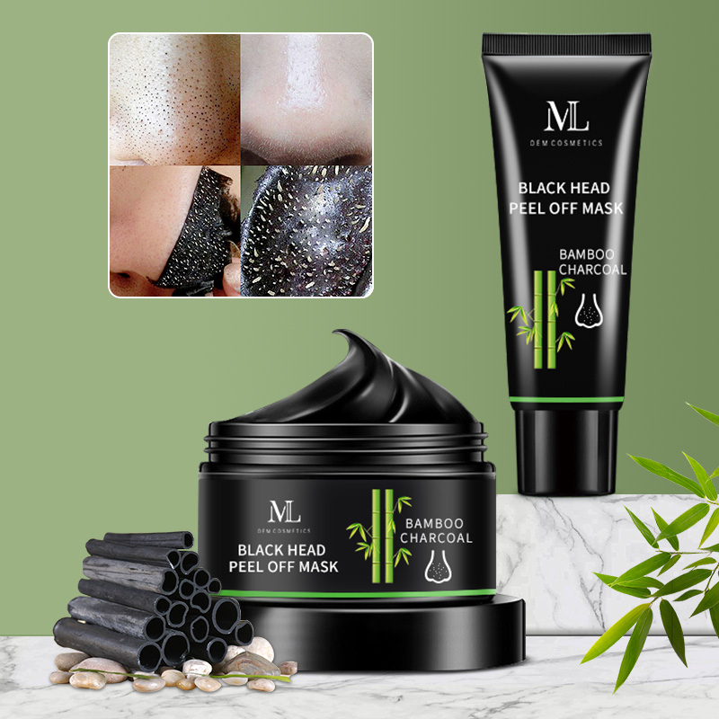 Private Label Nose Clay Mask Mud Cream Face Peel off Blackhead Remover Mask