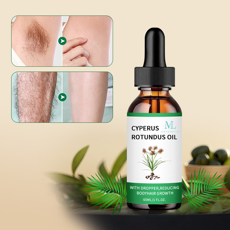 Cyperus Rotundus Oil for Body Hair Removal